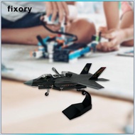 [fixory] 1/72 F35 B Fighter Jet Model Aircraft Display Piece for Office And Cafe