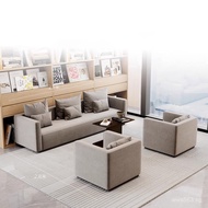 Rest Area Combination Office Sofa Reception Leisure Double-Sided Booth Sofa Island Sofa Coffee Table