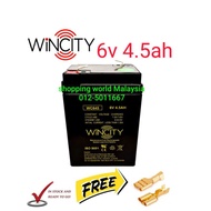 wincity 6v 4.5ah Lead-acid battery