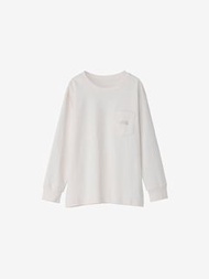 The North Face - (日本平行進口)THE NORTH FACE儿童长袖袋logo T恤
