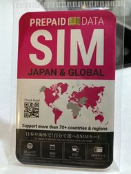 漫遊數據 Sim 卡 （多個國家）