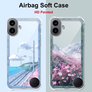 For Nothing CMF Phone 1 Case For Nothing CMF Phone1 5G Clear Airbag Silicone TPU Shockproof Back Cov