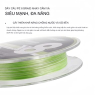 Dây Dù PE Exsense pro-X8 BRAIDED LINE Siêu Mịn Cam Kết Hàng Chính Hãng NOEBY