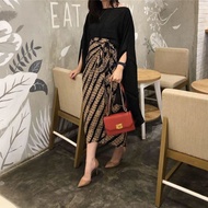 Blouse Viscose Lowo/Batwing Blouse Women Long Sleeve Top