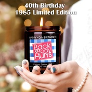 40th Birthday Gifts Women Men, 40th Birthday Decorations for Women Men, Funny 40th Birthday Candle G