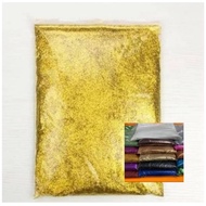Light Gold Glitter Gold Kilo 1kg glitter knick-knacks powder