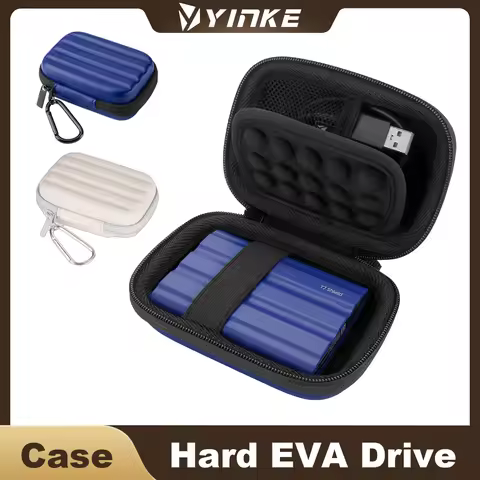 Hard EVA Drive Case for Samsung T7 Shield/T7 Touch, Shockproof ＆ Waterproof Travel Carrying Storage 