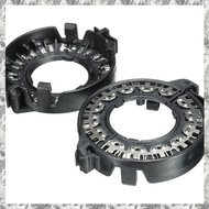 [I O J E] 2Pcs D1S D3S Xenon HID Bulb Holder Adapter Clip Ring Retainer Holder Headlight Lamp Holder