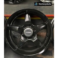 BRADLEY THAILAND LIPS GLOSS BLACK, INNER MATTE BLACK 18inch 9JJ ET0 CENTURY AUTO