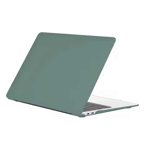 EooCoo Matte Laptop Case For Macbook Air 13 M1 A2337 A2179 A1932 Matte Midnight Green Scratch-Resist