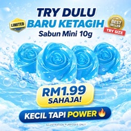 Sabun Tawas Rose 10g – Alum Soap Dengan Hyaluronic Acid, Membersih & Menyegarkan Kulit