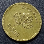 Koin Mahar 1116 - Rp 500 Melati Tahun 1992