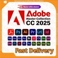[Latest] Adobe Acrobat Pro DC 2025/2024, Photoshop, Illustrator, Lightroom Classic, Premiere Pro, in