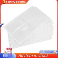 In stock-36Pcs Self-Adhesive Label Card Holder Index Pockets Holder 6X8.5cm Clear Plastic Card Holde