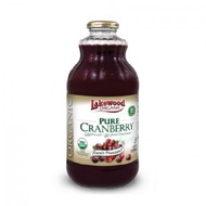 LAKEWOOD ORGANIC PURE CRANBERRY JUICE (946ML)
