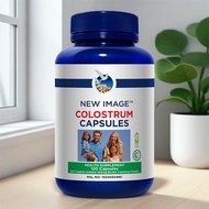 New Image Colostrum Capsules 120 Capsules, 455mg Bovine Colostrum Powder Per Capsule, Premium Health