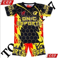 Children's esport game suit with Onic Esport full print motif
