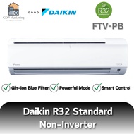 Daikin Standard Wall Aircond FTV28PB/FTV35PB/FTV50PB/FTV60PB with Built In Wifi Smart Control