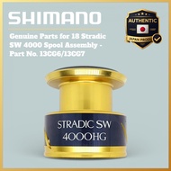Genuine Parts for 18 Stradic SW 4000 Spool Assembly - Part No. 13CG6/13CG7