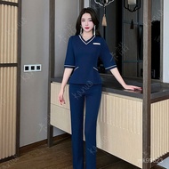 [Can Be Opened Unified] Foot Therapy Women's Technician Clothes High-End Temperament Suit Profession
