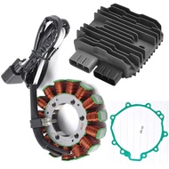 FW Motorcycle Regulator Rectifier Stator Coil Gasket Set For Kawasaki ZX636 NINJA ZX6R ZX 636 NinjaZ