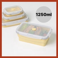 DAISO KOREA | Collapsible Silicone Food Container 1100ml / 1250ml