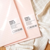 Panmomo Colorplus Loose Leaf Binder Paper A5 & B5 100gsm Loose Leaf Binder Refill/ A5 Size B5