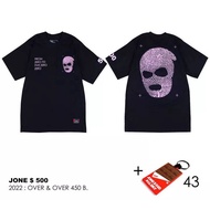 Tee JONE500 คลอเล็คชั่นล่าสุด เสื้อยืดสกรีนลาย 2022 Collection 43/58-60 58 Int:XL