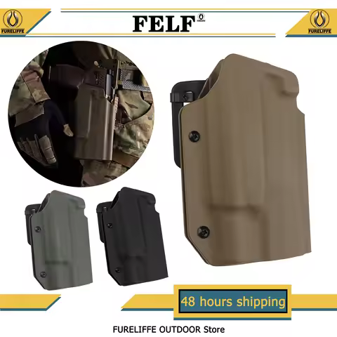 Hunting light Kydex pistol holster SIG P320-9MM/.40 (SIG P320 COMPACT .CARRY.XCARRY), Full size.X5 l