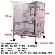 MPT Steel Parrot Cage Bird Cage Sangkar Burung Besar Sangkar Parrot Sangkar baji Budgie Cage Sangkar