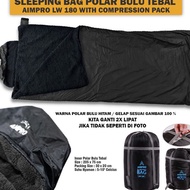 Drw394 AIMPRO SLEEPING BAG POLAR Fur Thick - SB BULU TEBAL LW180 ||