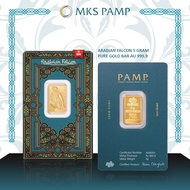 [LIMITED EDITION] PAMP GOLD BAR 999.9 5.00g (EMAS 999.9) Arabian Falcon