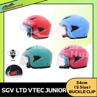 SGV LTD VTEC Junior Visorex Helmet sgv budak topi keledar buckle clip kid children helmet小孩头盔kanak p
