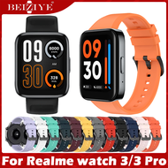 For Realme watch 3 Pro Strap Soft Silicone Band Smart Watch band Realme watch 3 strap SmartWatch Rea