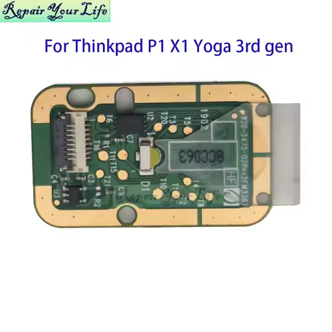 Fingerprint Module For Lenovo ThinkPad P1 X1 Yoga 3rd Gen X1 Extreme 20MG Laptop Touch Finger print 