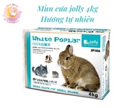 Mùn cưa nén cao cấp Jolly 4Kg - Lót chuồng cho hamster thỏ bọ sóc ...