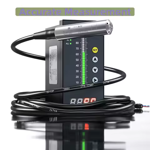 Lastest Water Level Sensor 0-10v 4-20mA RS485 0-5M Submersible Liquid Level Transmitter Liquid Level
