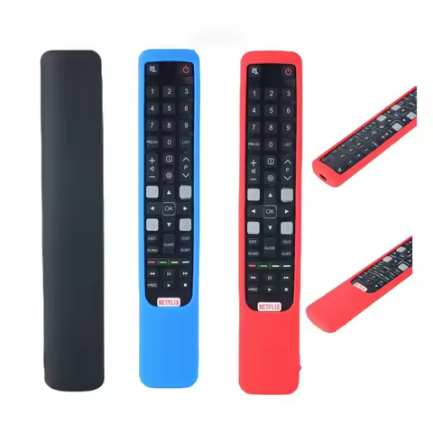 Remote Control Cover Fit for TCL TV RC802N YUI1 YAI3 YUI2 YU14 65C2US 75C2US Remote Holder Silicone 