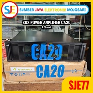 CA 20 4 Channel 3U Power Amplifier Box 4 Channel Empty Power Box/ CA20 3U