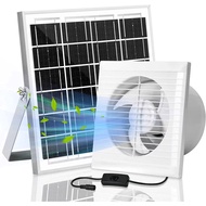 Solar exhaust fan 8W waterproof solar panel 8 inch wall mounted ventilation and cooling ventilation