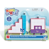 hand2mind Numberblocks Friends Fifteen and Sixteen Figure Pack, Number and Counting Toys for Toddler