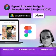 Figma Course- Figma Ui Ux Web Design & Animation With 5 Projects- Learn Figma | Figma Tutorial