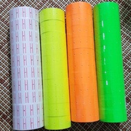 1 roll of price sticker paper, price sticker paper