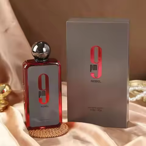 100ML Afnan 9 PM Rebel Unisex Eau De Parfum Original Arabic Perfume High Quality Brand Perfume For M