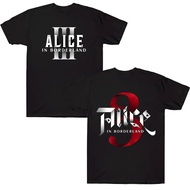 Alice in Borderland Graphic Unisex Cotton T-Shirt Men's Summer Clothing Comfortable To Wear Round Ne