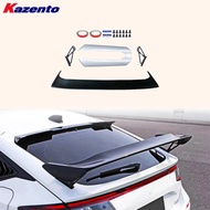 For Honda Civic FL1  2022-24 ABS Glossy Black TypeR Style Rear GT Spoiler Wing