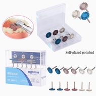 Dental Rubber Polishers Composite Resin Polishing Diamond Systems RA Disc Kits Resin Polishing Wheel