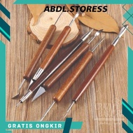 Clay Sculpting Set Wax Carving Pottery Tools (6 Tools /set)