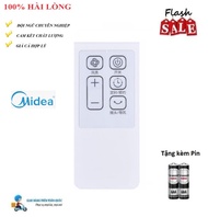 Remote Điều khiển quạt treo tường cây Midea FS40-15CR 15DR 15ERW 16ERW 16FRA Hàng mới 100% tặng kèm