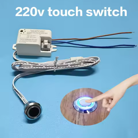 220V 100W LED Touch Sensor/Door Sensor Gesture Sensor Switch Suitable for cabinet furniture gesture 